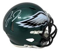 Jordan Davis Signed Eagles Speed Mini Helmet (JSA) at PristineAuction.com