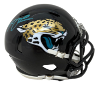 Trevor Lawrence Signed Jaguars Speed Mini Helmet (Fanatics) at PristineAuction.com