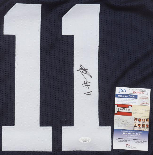 Abdul Carter Signed Jersey (PSA) at PristineAuction.com Abdul Carter Signed Jersey (PSA) at PristineAuction.com