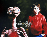 Matthew De Merritt Signed "E.T. The Extra Terrestrial" 11x14 Inscribed "ET" (JSA) at PristineAuction.com