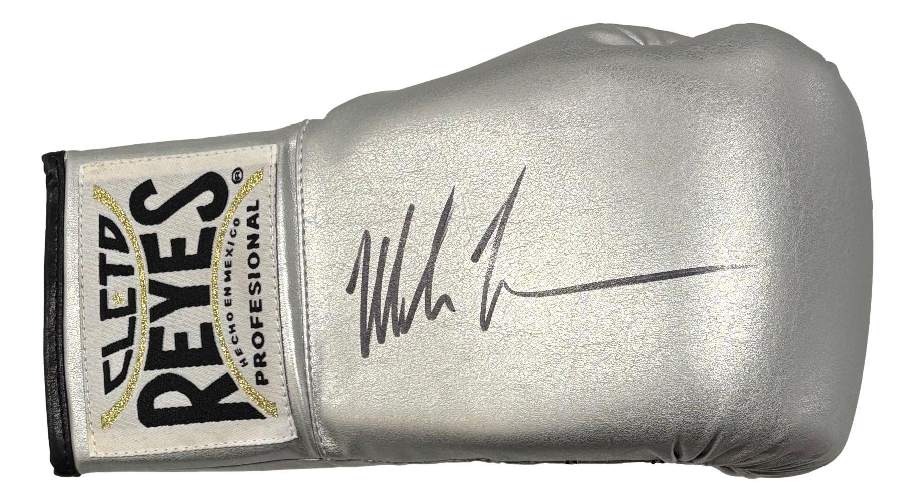 Mike Tyson Signed Cleto Reyes Boxing Glove (JSA) at PristineAuction.com Mike Tyson Signed Cleto Reyes Boxing Glove (JSA) at PristineAuction.com