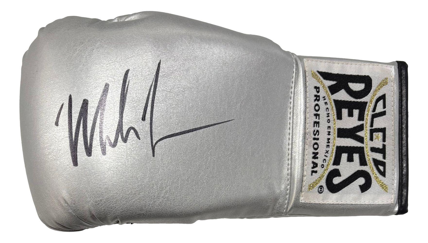 Mike Tyson Signed Cleto Reyes Boxing Glove (JSA) at PristineAuction.com Mike Tyson Signed Cleto Reyes Boxing Glove (JSA) at PristineAuction.com