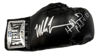Mike Tyson & Evander Holyfield Signed Cleto Reyes Boxing Glove (JSA & Tyson) at PristineAuction.com