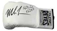 Mike Tyson & Evander Holyfield Signed Cleto Reyes Boxing Glove (JSA) at PristineAuction.com