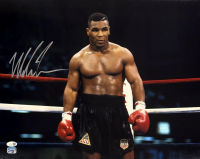 Mike Tyson Signed 16x20 Photo (JSA & Tyson) at PristineAuction.com
