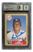 Lou Piniella Signed 1987 Topps #168 (BGS | Auto 10) at PristineAuction.com