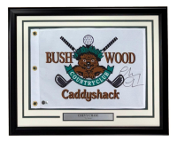 Chevy Chase Signed "Caddyshack" Custom Framed Golf Flag (Beckett) at PristineAuction.com