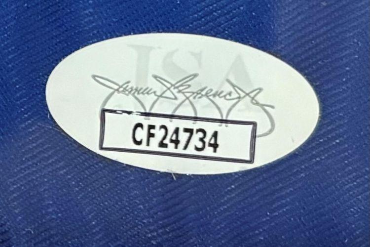 Ludvig Aberg Signed 2025 PGA Championship Custom Framed Golf Flag (JSA) at PristineAuction.com Ludvig Aberg Signed 2025 PGA Championship Custom Framed Golf Flag (JSA) at PristineAuction.com