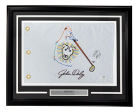 John Daly Signed John Daly Logo Custom Framed Golf Flag (PSA) at PristineAuction.com