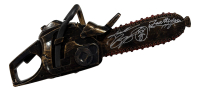 Signed "The Texas Chainsaw Massacre" Toy Chainsaw Inscribed "Leatherface" (JSA) at PristineAuction.com