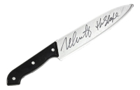 Nick Castle Signed "Halloween" Toy Knife Inscribed "The Shape" (JSA) at PristineAuction.com