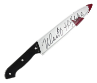 Nick Castle Signed "Halloween" Toy Knife Inscribed "The Shape" (JSA) at PristineAuction.com
