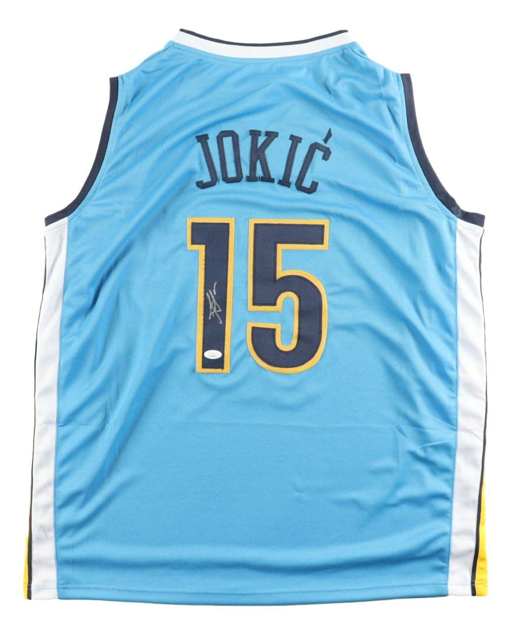 Nikola Jokic Signed Jersey (JSA) at PristineAuction.com Nikola Jokic Signed Jersey (JSA) at PristineAuction.com