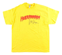 Hulk Hogan Signed WWE Hulkamania T-Shirt (JSA) at PristineAuction.com
