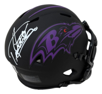 Derrick Henry Signed Ravens Eclipse Alternate Speed Mini Helmet (Beckett) at PristineAuction.com