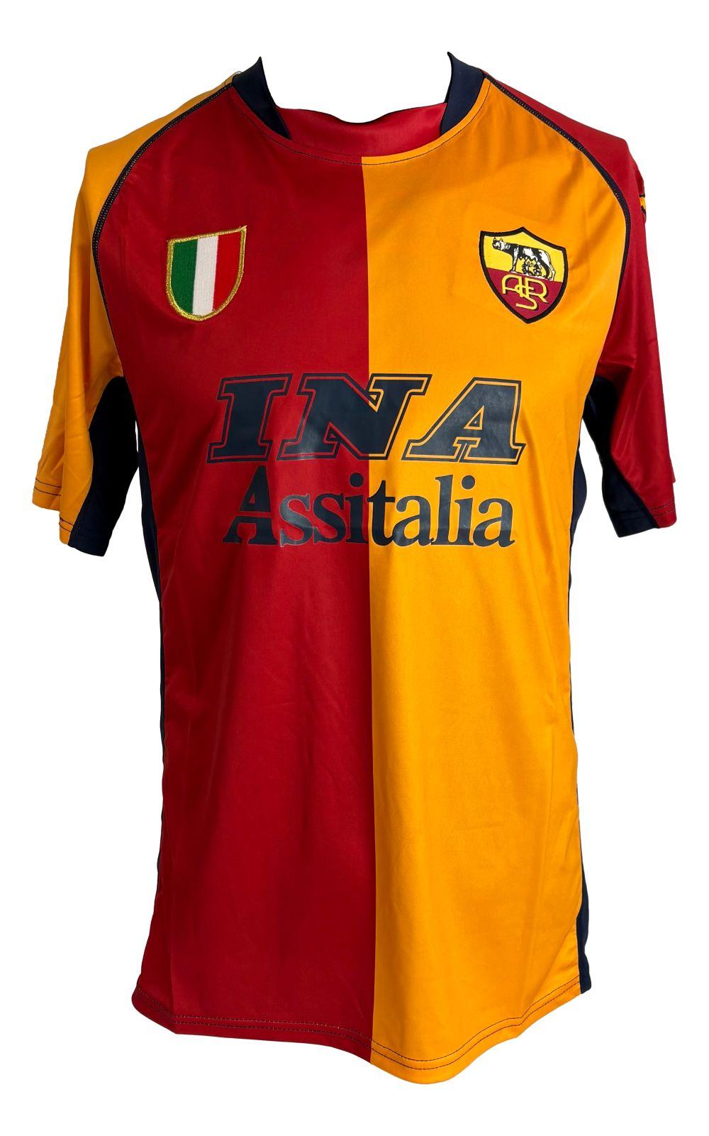 Francesco Totti Signed AS Roma Kappa Authentic Jersey (Beckett) at PristineAuction.com Francesco Totti Signed AS Roma Kappa Authentic Jersey (Beckett) at PristineAuction.com