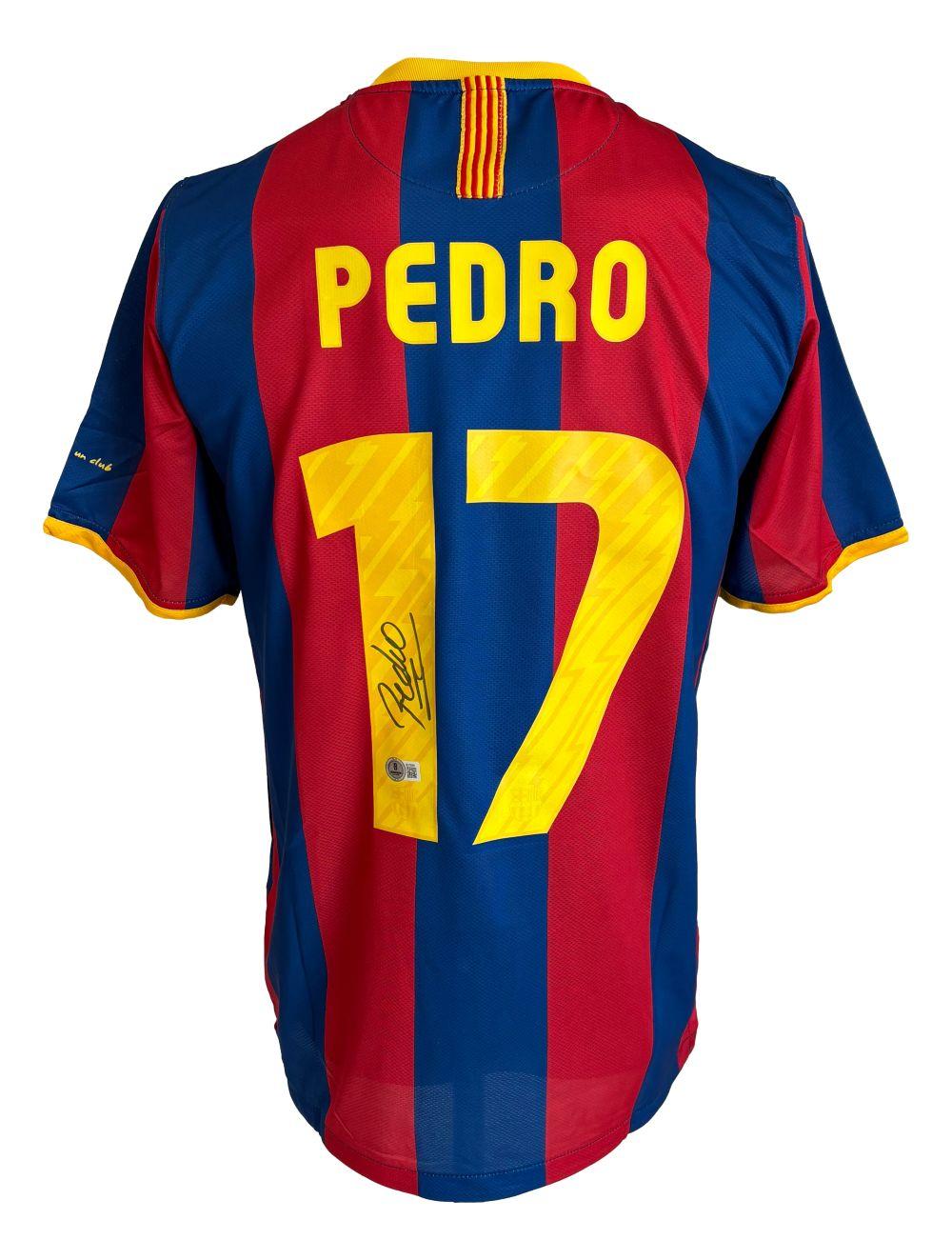 Pedro Signed Barcelona Nike Authentic Jersey (Beckett) at PristineAuction.com Pedro Signed Barcelona Nike Authentic Jersey (Beckett) at PristineAuction.com
