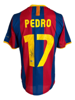 Pedro Signed Barcelona Nike Authentic Jersey (Beckett) at PristineAuction.com