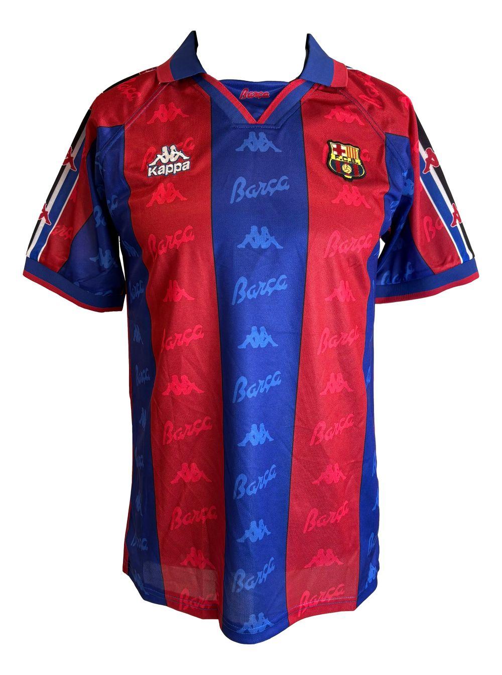 Ronaldo Signed Barcelona Kappa Authentic Jersey (Beckett) at PristineAuction.com Ronaldo Signed Barcelona Kappa Authentic Jersey (Beckett) at PristineAuction.com