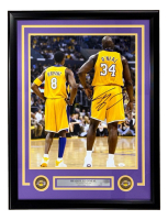 Shaquille O'Neal Signed Lakers Custom Framed Photo (JSA) at PristineAuction.com