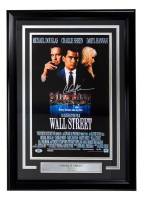 Charlie Sheen Signed "Wall Street" Custom Framed Photo (PSA) at PristineAuction.com