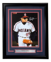 Charlie Sheen Signed "Major League" Custom Framed Photo (PSA) at PristineAuction.com