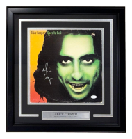 Alice Cooper Signed "Alice Cooper Goes To Hell" Custom Framed Vinyl Record Cover (JSA) at PristineAuction.com