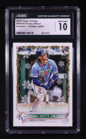 Bobby Witt Jr. 2022 Topps Holiday Rare Photo Variations #HW150 RC (CGC 10) at PristineAuction.com