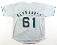 Livan Hernandez Signed Jersey Inscribed "MVP 1997 WS" (JSA) at PristineAuction.com