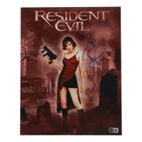 Milla Jovovich Signed "Resident Evil" 11x14 Photo (Beckett) at PristineAuction.com