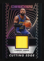 LeBron James 2024-25 Panini Obsidian Cutting Edge Memorabilia #11 #222/249 at PristineAuction.com