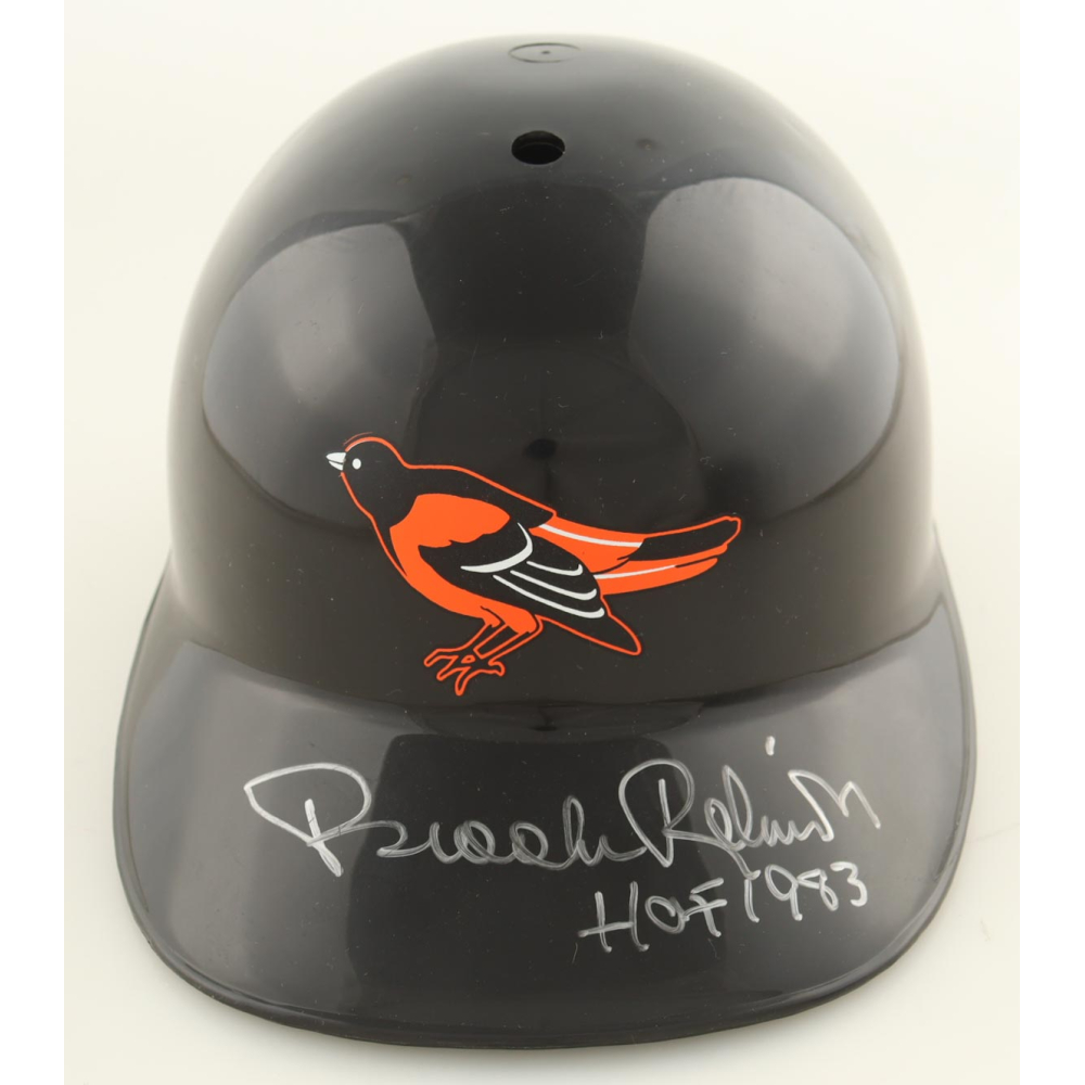 Brooks Robinson Signed Orioles Full-Size Batting Helmet Inscribed "HOF 1983" (JSA) at PristineAuction.com