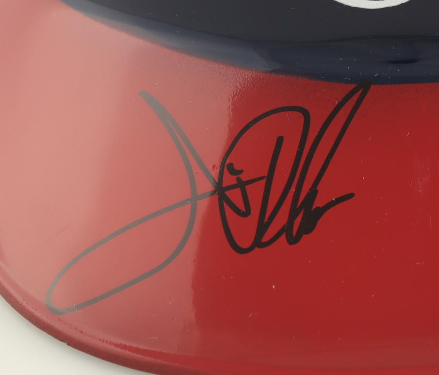 Jim Thome Signed Indians Full-Size Batting Helmet (JSA) at PristineAuction.com Jim Thome Signed Indians Full-Size Batting Helmet (JSA) at PristineAuction.com
