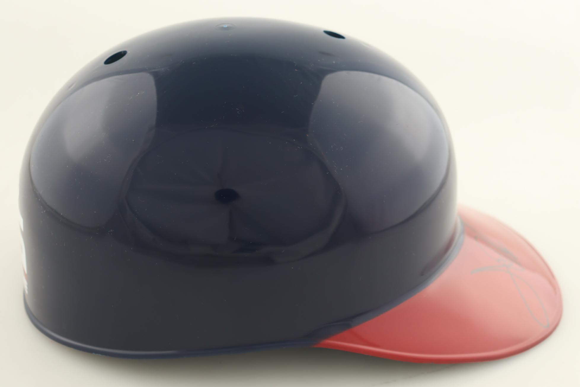 Jim Thome Signed Indians Full-Size Batting Helmet (JSA) at PristineAuction.com Jim Thome Signed Indians Full-Size Batting Helmet (JSA) at PristineAuction.com