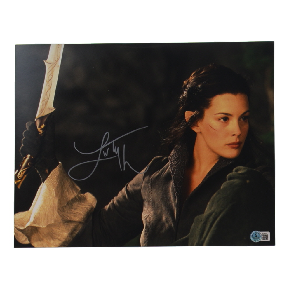 Liv Tyler Signed "The Lord of the Rings: The Fellowship of the Ring" 11x14 Photo (Beckett) at PristineAuction.com Liv Tyler Signed "The Lord of the Rings: The Fellowship of the Ring" 11x14 Photo (Beckett) at PristineAuction.com