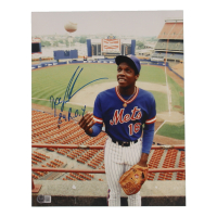 Dwight "Doc" Gooden Signed Mets 11x14 Photo Inscribed "84 R.O.Y." (Beckett) at PristineAuction.com