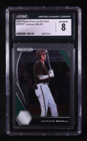 Jackson Merrill 2021 Panini Prizm Draft Picks #27 RC (CGC 8) at PristineAuction.com