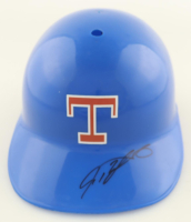 Ivan Rodriguez Signed Rangers Full-Size Batting Helmet (JSA) at PristineAuction.com
