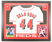 Elly De La Cruz Signed Custom Framed Jersey Display (Beckett) at PristineAuction.com
