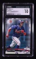 Ronald Acuna 2017 Bowman Prospects #BP127 RC (CGC 10) at PristineAuction.com