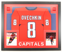 Alexander Ovechkin Signed Custom Framed Jersey Display (Beckett) at PristineAuction.com