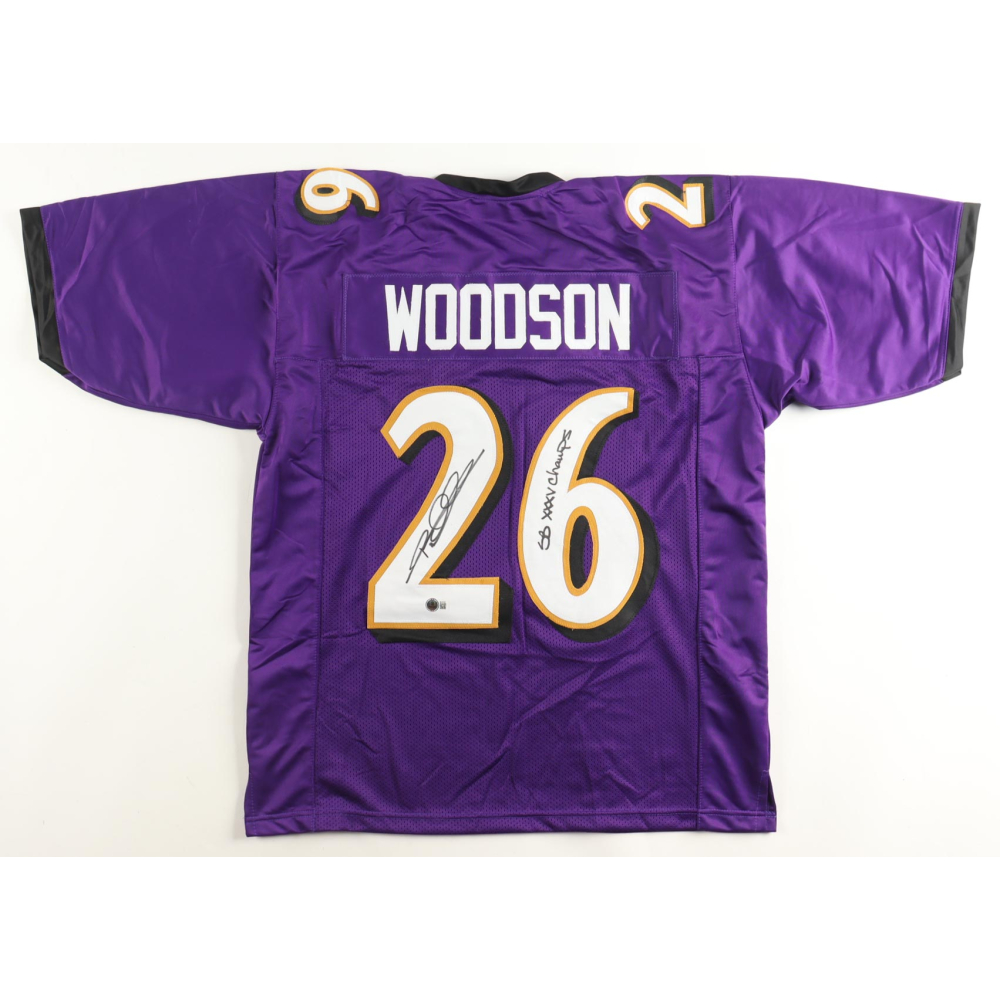 Rod Woodson Signed Jersey Inscribed "SB XXXV Champs" (Beckett) at PristineAuction.com