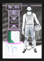 Anton Watson 2024-25 Panini Noir #340 #05/99 JSY AU BW RC at PristineAuction.com