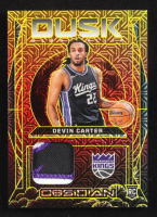 Devin Carter 2024-25 Panini Obsidian Dusk Memorabilia Electric Etch Molten Mojo #44 #01/10 RC at PristineAuction.com