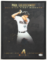 Paul Goldschmidt Signed Diamondbacks Custom Framed Photo (JSA) at PristineAuction.com