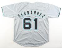 Livan Hernandez Signed Jersey Inscribed "MVP 1997 WS" (JSA) at PristineAuction.com