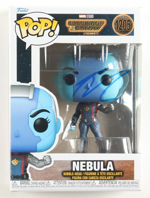Karen Gillan Signed "Guardians of the Galaxy: Volume 3" #1205 Nebula Funko Pop! Bobble-Head Vinyl Figure (JSA) at PristineAuction.com Karen Gillan Signed "Guardians of the Galaxy: Volume 3" #1205 Nebula Funko Pop! Bobble-Head Vinyl Figure (JSA) at PristineAuction.com