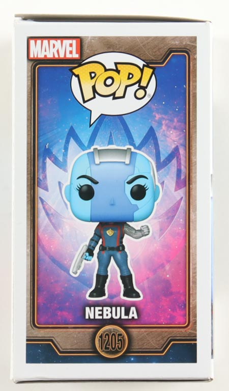 Karen Gillan Signed "Guardians of the Galaxy: Volume 3" #1205 Nebula Funko Pop! Bobble-Head Vinyl Figure (JSA) at PristineAuction.com Karen Gillan Signed "Guardians of the Galaxy: Volume 3" #1205 Nebula Funko Pop! Bobble-Head Vinyl Figure (JSA) at PristineAuction.com