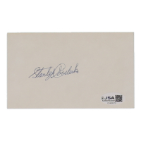 Stanley Coveleski Signed Cut (JSA) at PristineAuction.com