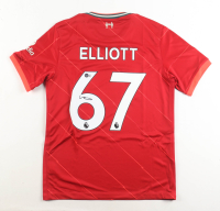 Harvey Elliott Signed Liverpool Nike Authentic Jersey (Beckett) at PristineAuction.com